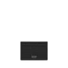 Printed Deer Leather Elongated T Line Classic Card Holder