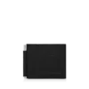 Printed Deer Leather Elongated T Line Money Clip Wallet