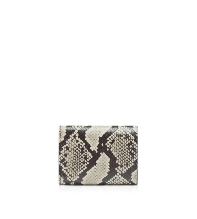 Printed Python Tara Compact Wallet