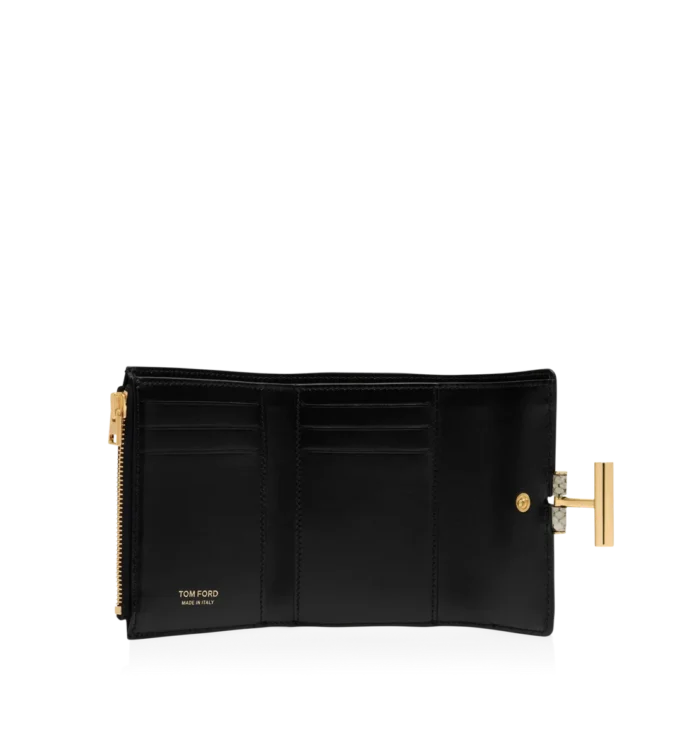 Printed Python Tara Compact Wallet