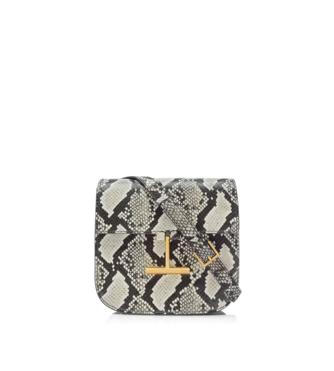 Printed Python Tara Mini Crossbody