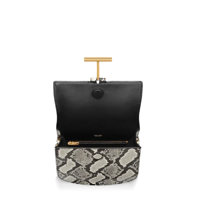 Printed Python Tara Mini Crossbody
