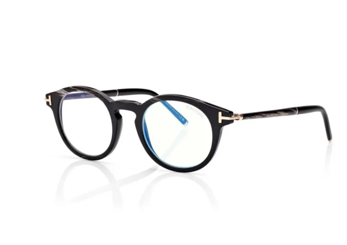 Round Horn Blue Block Opticals