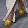 Satin Eva D’Orsay Pump