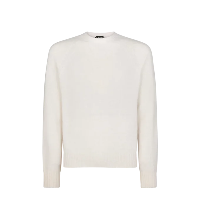 Scottish Teasel Cashmere Crew Neck