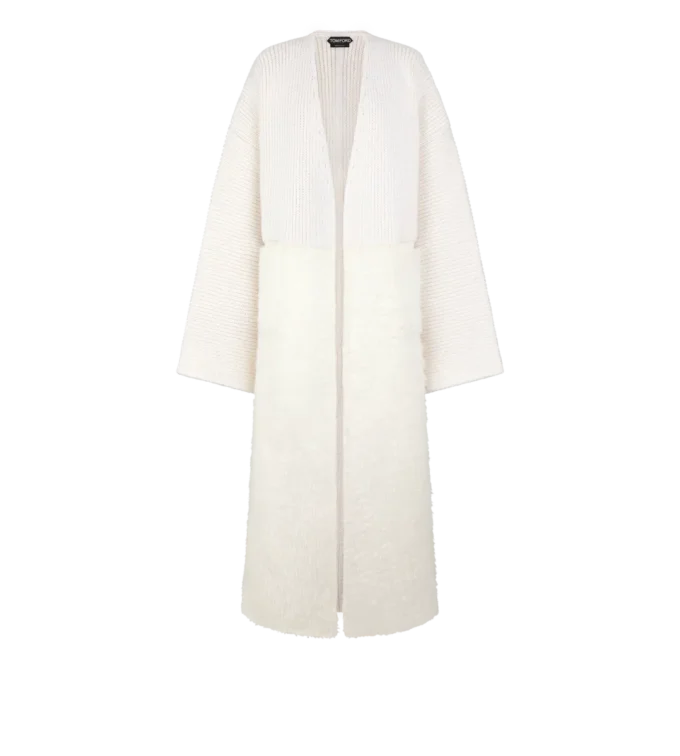 Sculptural Maxi Coat