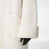 Sculptural Maxi Coat