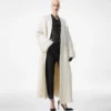 Sculptural Maxi Coat