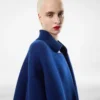Sculptural Single Breasted Opera Coat