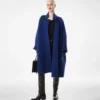 Sculptural Single Breasted Opera Coat