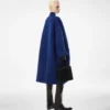 Sculptural Single Breasted Opera Coat