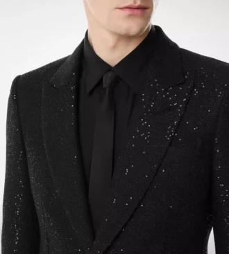 Sequined Light Bouclè Jacket