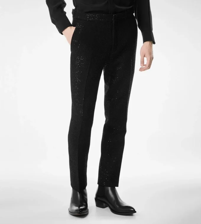 Sequins Light Bouclè Pant Sequins Light Bouclè Pant