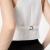 Sharp Grain De Poudre Waistcoat