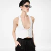 Sharp Grain De Poudre Waistcoat