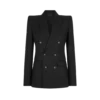 Sharp Herringbone Double Breasted Jacket