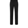 Sharp Wool Gabardine Officer Pants with Piping