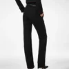 Sharp Wool Gabardine Officer Pants with Piping