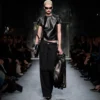 Sharp Wool Pleated Pants