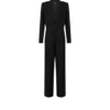 Sharp Wool Tuxedo Jumpsuit