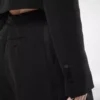 Sharp Wool Tuxedo Jumpsuit