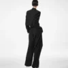 Sharp Wool Tuxedo Jumpsuit