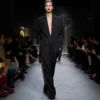 Sharp Wool Tuxedo Jumpsuit