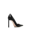 Shiny Leather T Pump