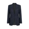 Single Breasted Peak Lapel Jacket