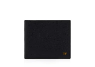 Small Grain Leather Bifold Wallet