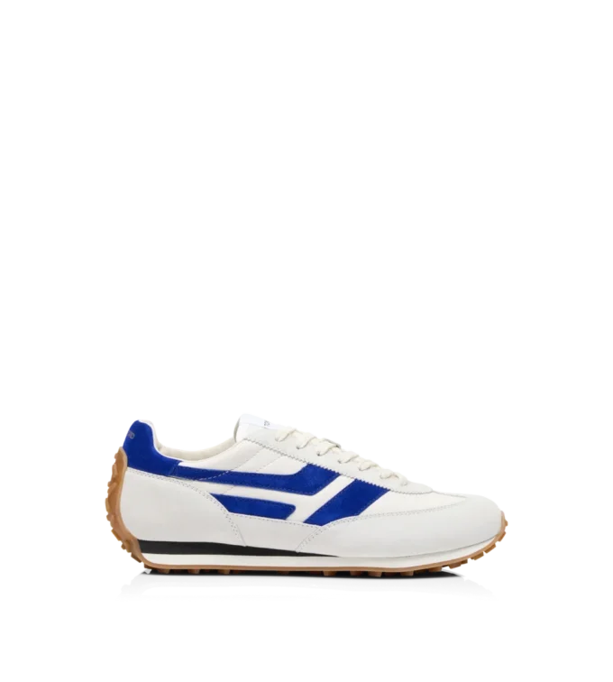 Smooth Leather and Suede Mick Sneaker