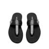 Smooth Leather T-Sandal