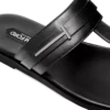 Smooth Leather T-Sandal