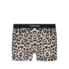 Snow Leopard Cotton Boxer Briefs
