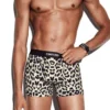 Snow Leopard Cotton Boxer Briefs