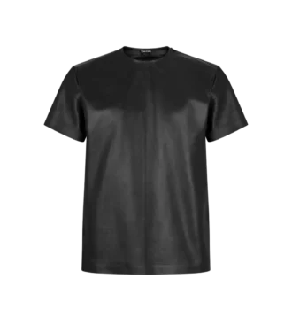 Soft Nappa Plonge Crew Neck