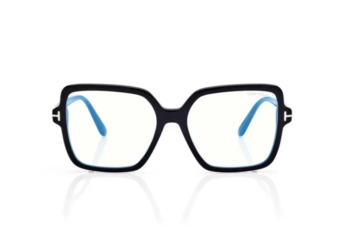 Square Blue Block Opticals