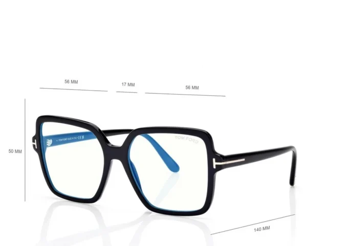 Square Blue Block Opticals