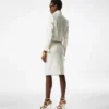 Stand Collar Cropped Safari Jacket