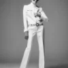 Stand Collar Safari Jumpsuit