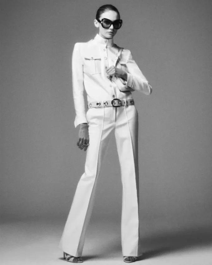 Stand Collar Safari Jumpsuit