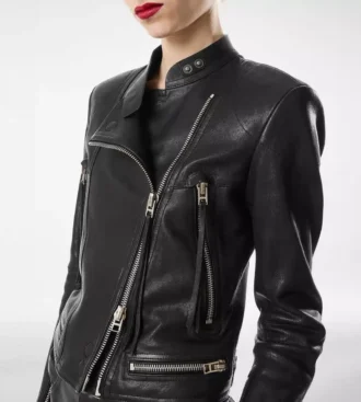 Steam Finished Nappa Racer Jacket