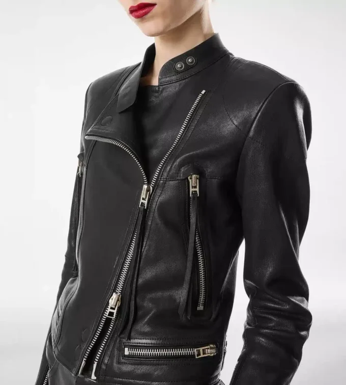 Steam Finished Nappa Racer Jacket
