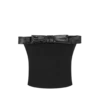 Strapless Top with Bow Detail