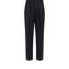 Subtle Pinstripe Double Pleat Pant