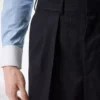 Subtle Pinstripe Double Pleat Pant