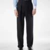 Subtle Pinstripe Double Pleat Pant