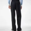 Subtle Pinstripe Double Pleat Pant