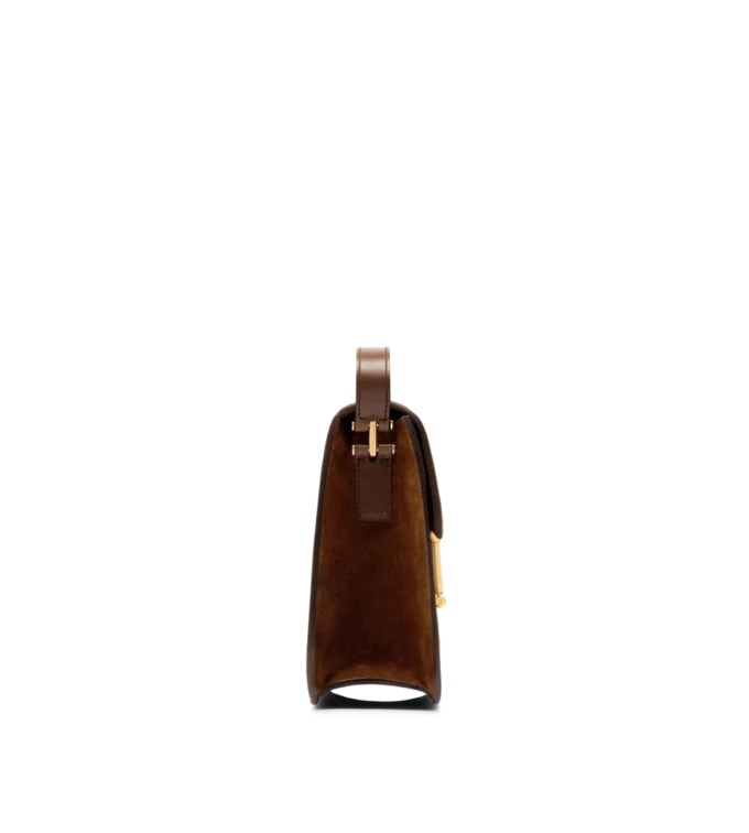 Suede and Leather Tara Mini Crossbody