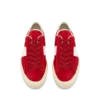 Suede and Printed Alligator Cambridge Sneaker Suede and Printed Alligator Cambridge Sneaker